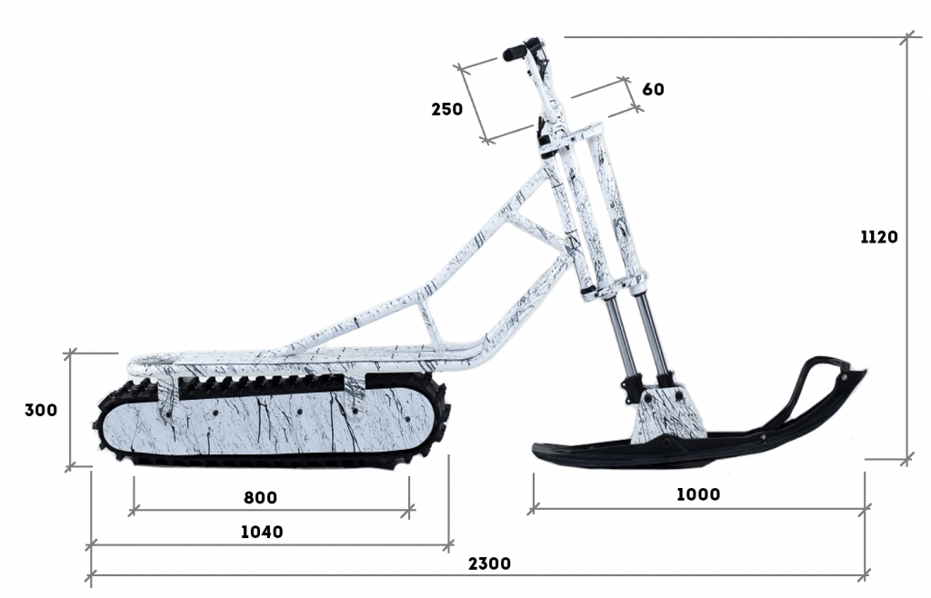 Электро Сноубайк L22 SNOWBIKE