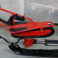 Electric snowbike_red_7