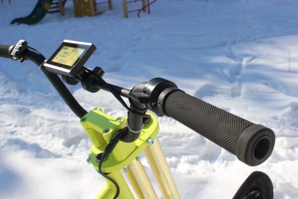 electric snowbike yellow_13