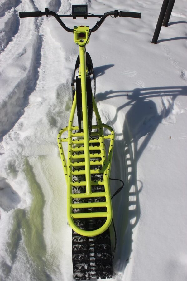 electric snowbike yellow_5