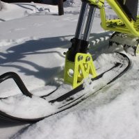 electric snowbike yellow_7