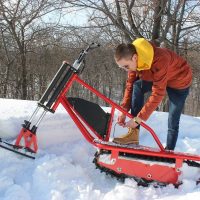 electric snowbike_red_2