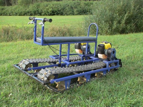 Мини трактор танкетка буксировщик_8