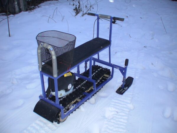 Танкетка мотоснегокат гусеничный_4