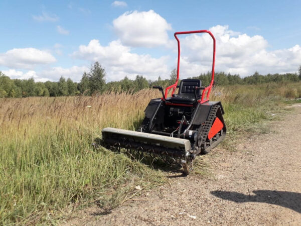 Мини трактор косилка_3