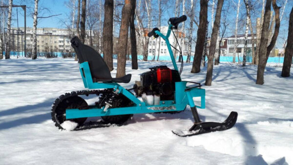 Детский снегоход_мотоснегокат_4