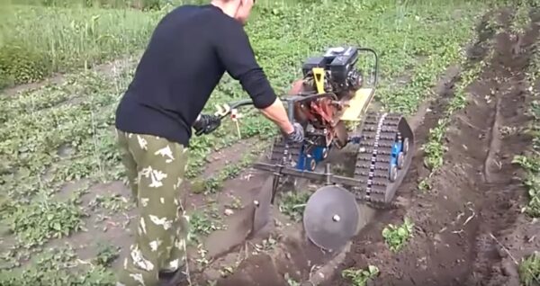 гусеничная приставка для мотоблока_снегоходная приставка_15