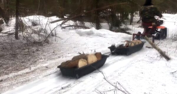 гусеничная приставка для мотоблока_снегоходная приставка_16