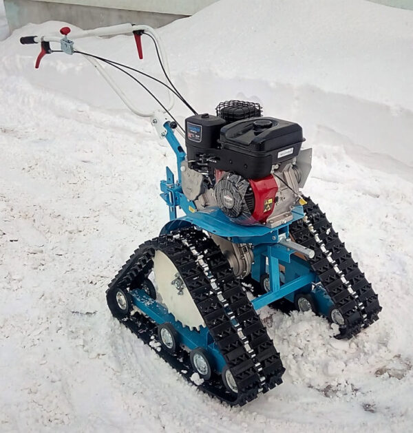 гусеничная приставка для мотоблока_снегоходная приставка_8