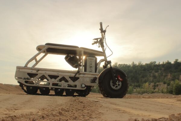 Электро вездеход_электро снегоход_сноубайк_самоделка_7