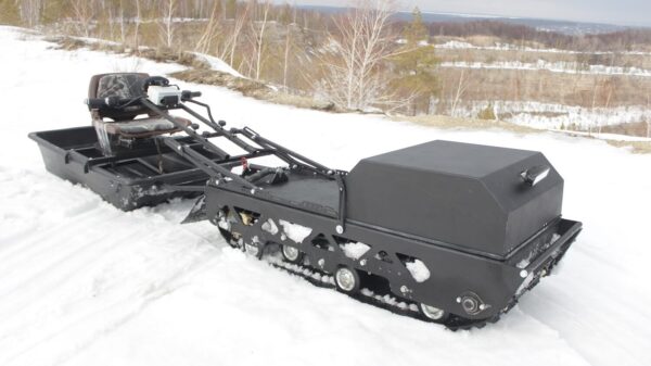 Мотобуксировщик электрический «Sniejik Snowdog 28» | SNOW-BIKE