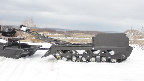 Электро буксировщик_электро собака_МТТ 136_мотособака_мото собака_мото буксировщик_Sniejik Monotrack_2