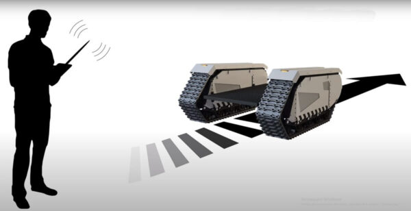 гусеничная платформа грузовая milrem_гусеничное шасси_гусеничный модуль_12