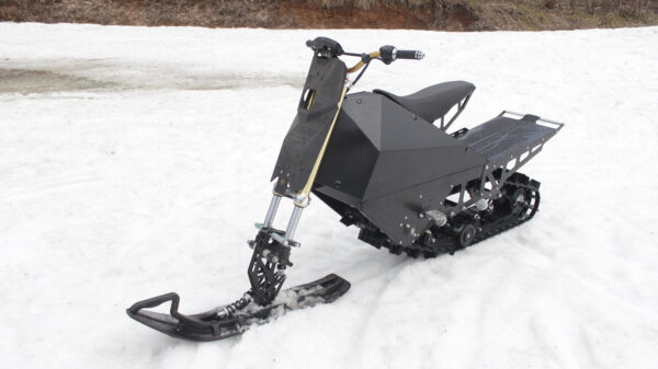 Элтекрический снегоход_электро сноубайк_мотосноуборд_электро сноуборд_мото снегокат_мотособака_мотобуксировщик_Sniejik_10