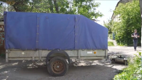 Буксировщик прицепа_устройство для буксировки_оборудование для буксировки_трактор для буксировки_буксировщик лодочного прицепа_подкат для буксировки_буксир тягач_7