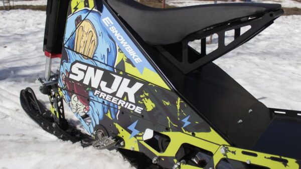Электрический снегоход, электро сноубайк_Sniejik_3