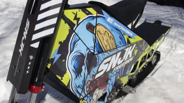 Электрический снегоход, электро сноубайк_Sniejik_5