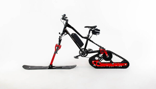 Гусеничный комплект для велосипеда_ktrak гусеница для велосипеда_велосипед вездеход_11