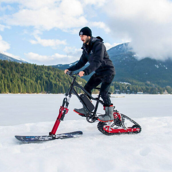 Гусеничный комплект для велосипеда_ktrak гусеница для велосипеда_велосипед вездеход_2