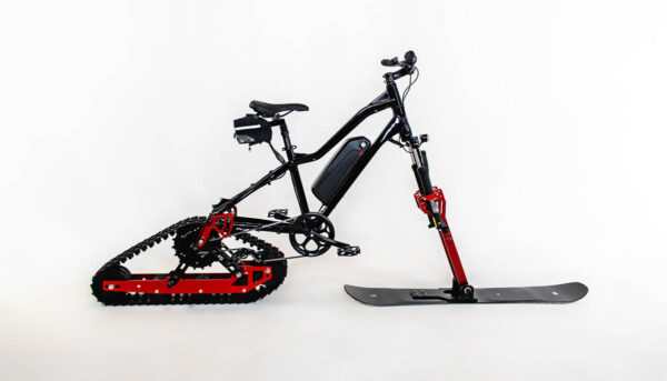 Гусеничный комплект для велосипеда_ktrak гусеница для велосипеда_велосипед вездеход_9