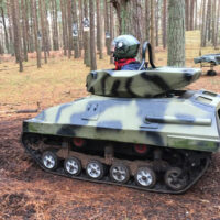 Мини танк для прокат_аттракцион танк_гусеничный танк мини_детский танк_11