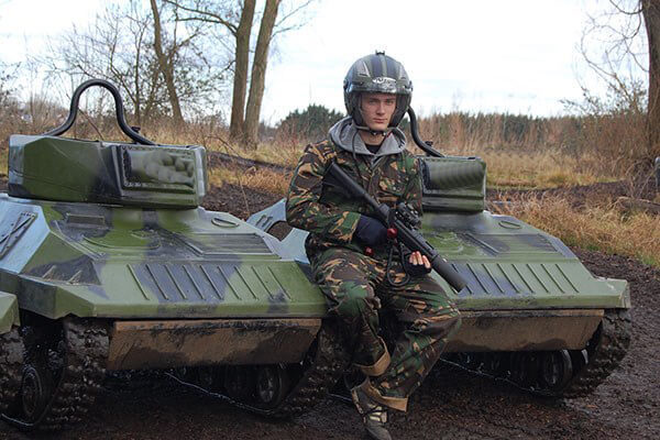 Мини танк для прокат_аттракцион танк_гусеничный танк мини_детский танк_12