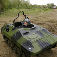 Мини танк для прокат_аттракцион танк_гусеничный танк мини_детский танк_2