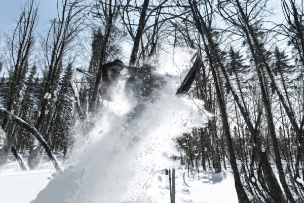 Стоячий снегоход_ Васюган мотоснегокат Русак_легкий снегоход_электро снегоход_сноубайк_гусеничный самокат_13