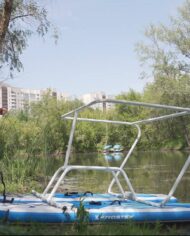 Double sup разборный катамаран Сапмарана Supmaran надувной катамаран_16