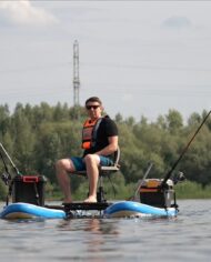 Fishmaran разобрный катамаран для рыбалки_ Supmaran Сапмарана катамаран из Supboard_31